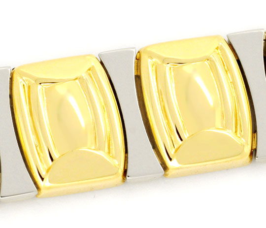 Foto 2 - Designer-Gold-Armband Gelbgold-Weißgold 14K/585, K2110