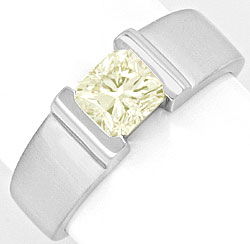 Foto 1 - Diamant-Ring 1,09ct Rectangular Princessschliff IGI 18K, R2926